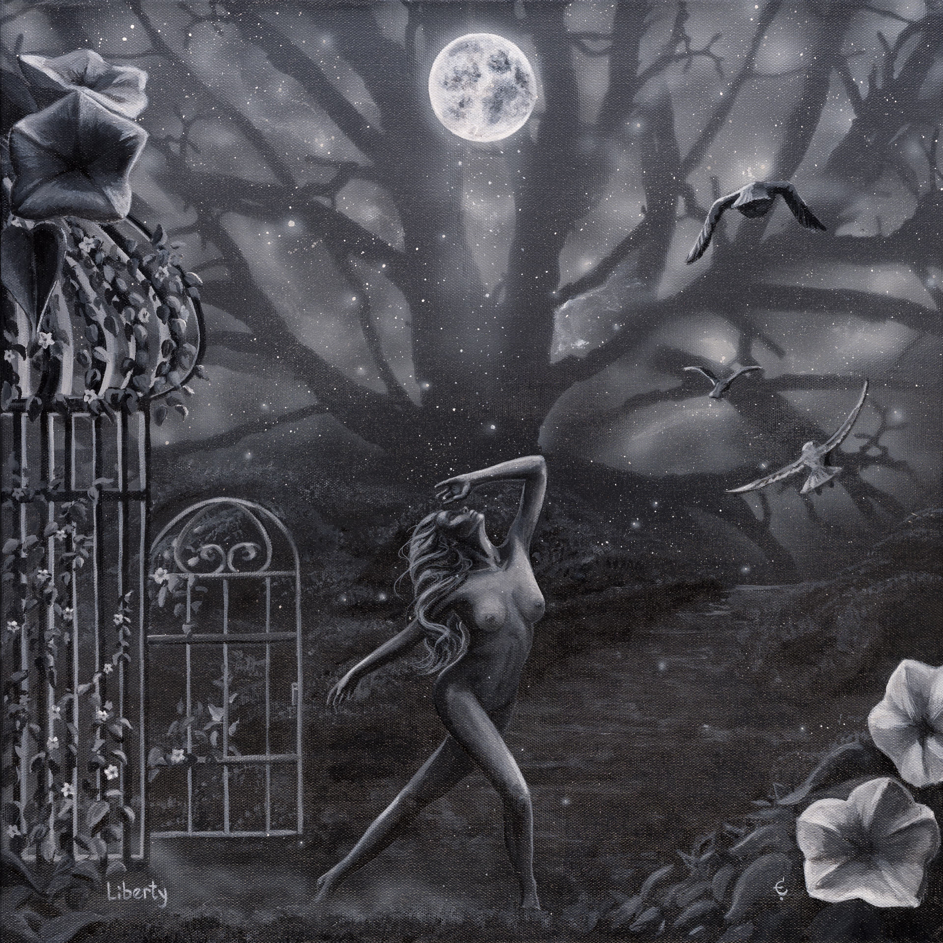 Liberty artwork by Eva Creature.