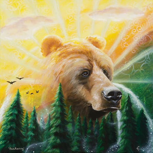 Awakening artwork by Eva Creature.