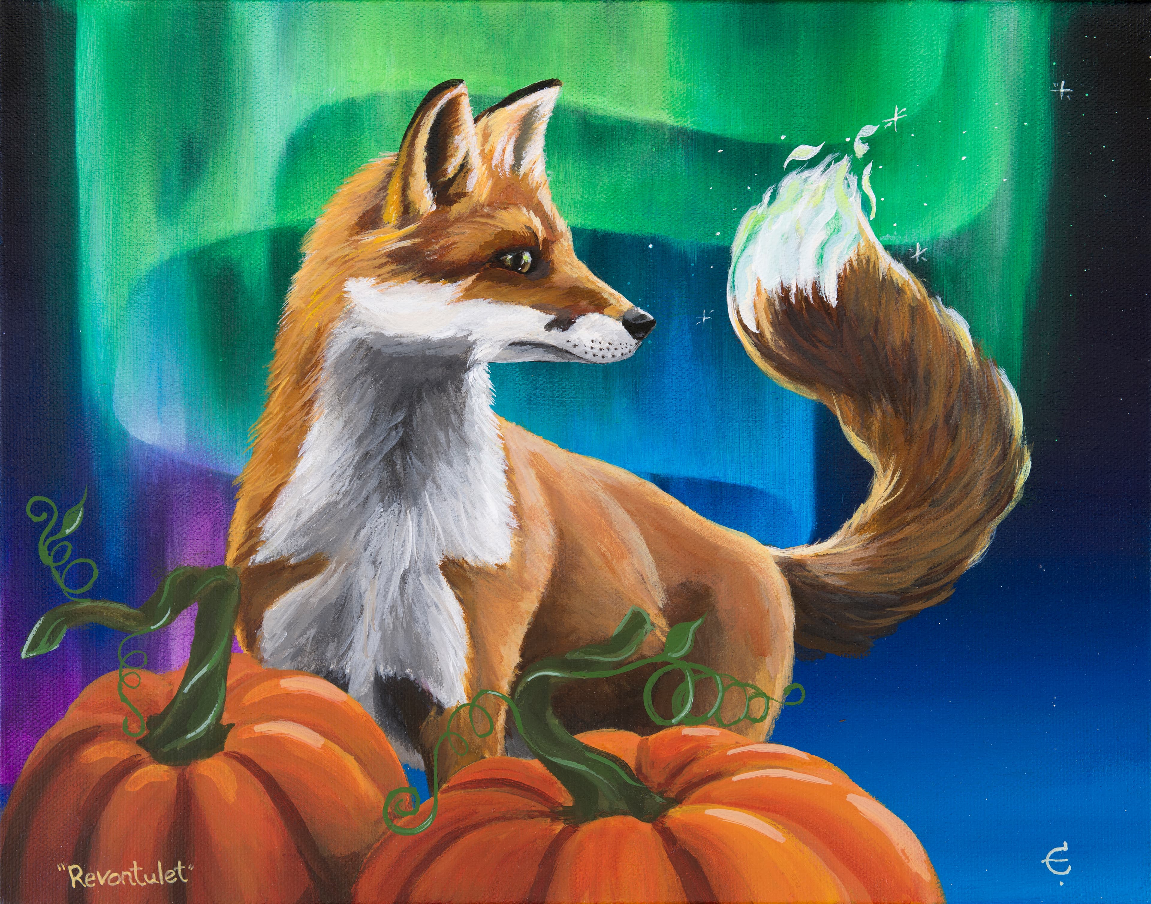 Revontulet artwork by Eva Creature.