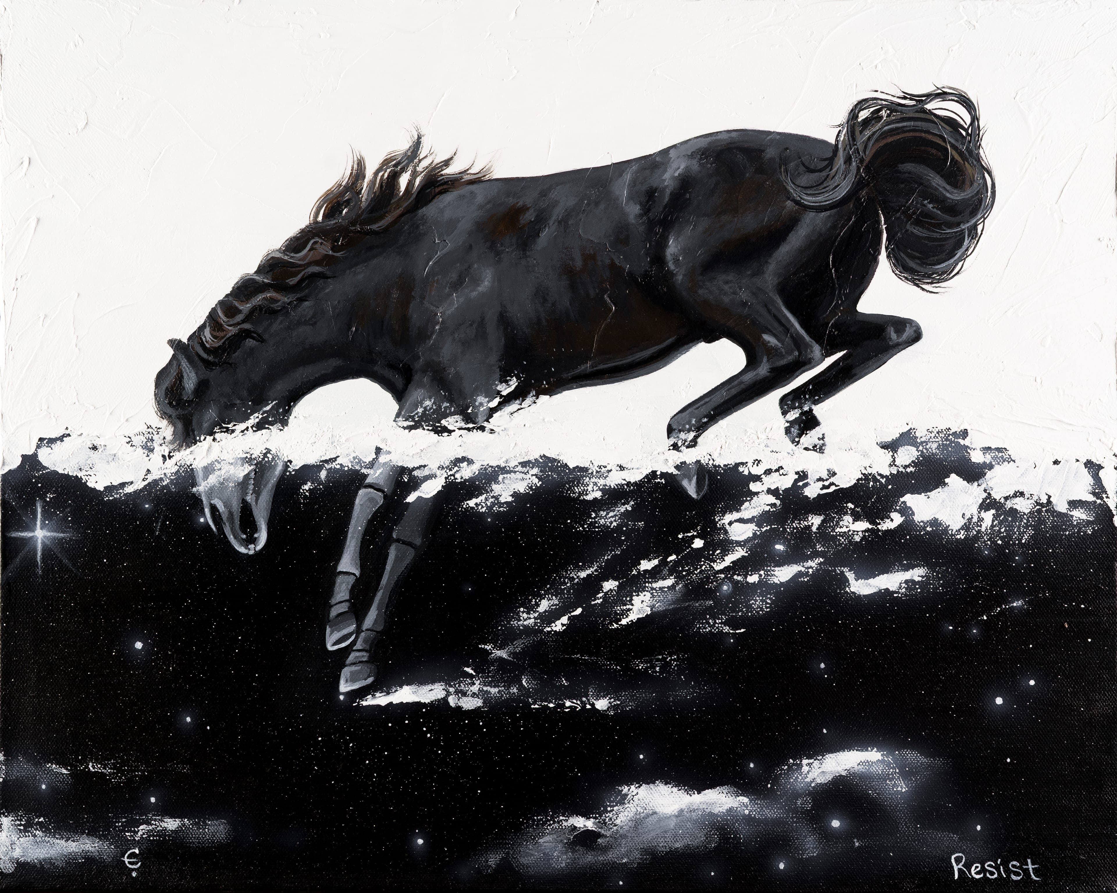 Resist artwork by Eva Creature.