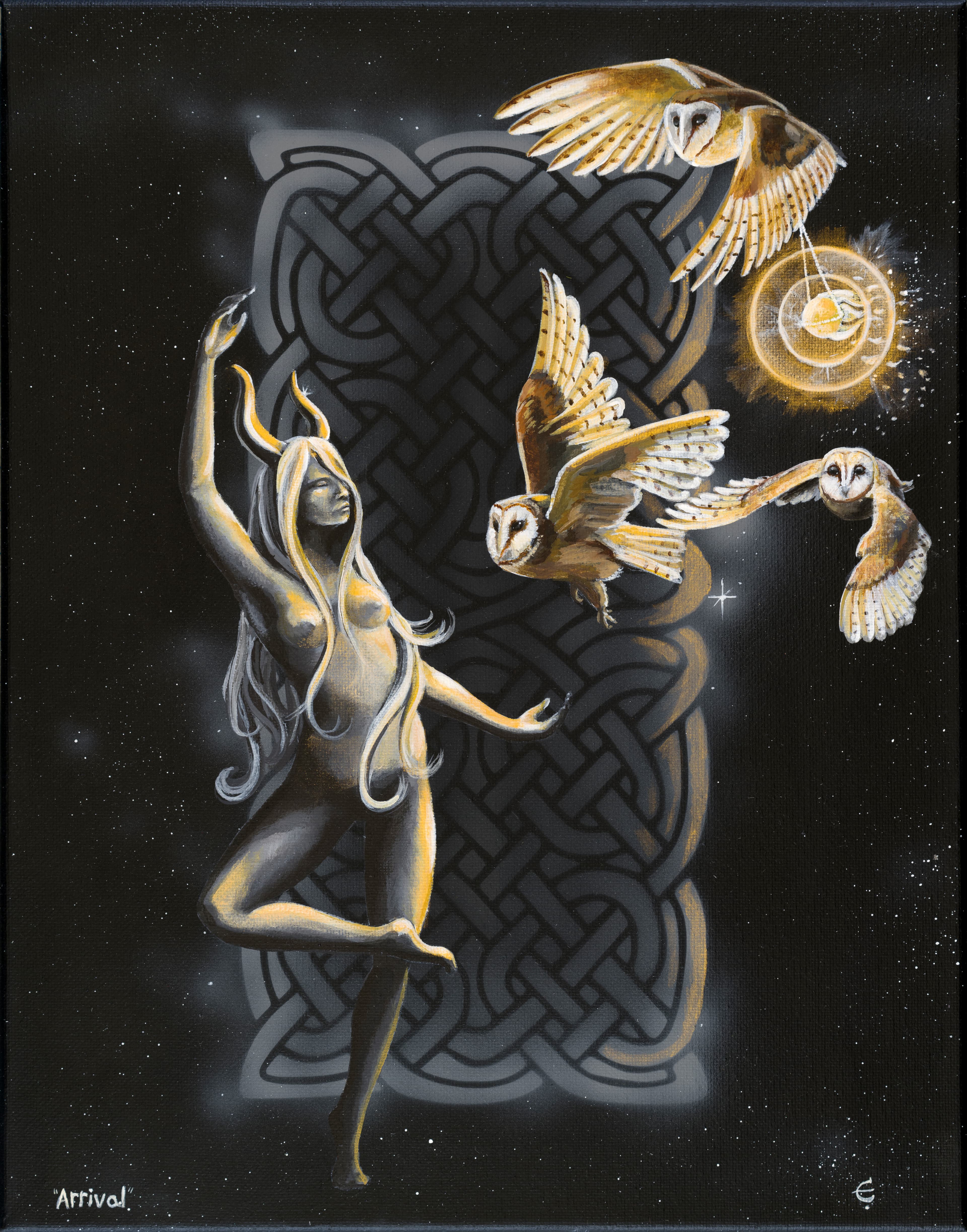 Arrival artwork by Eva Creature.