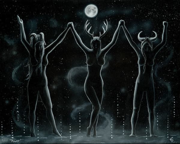 Power artwork by Eva Creature.