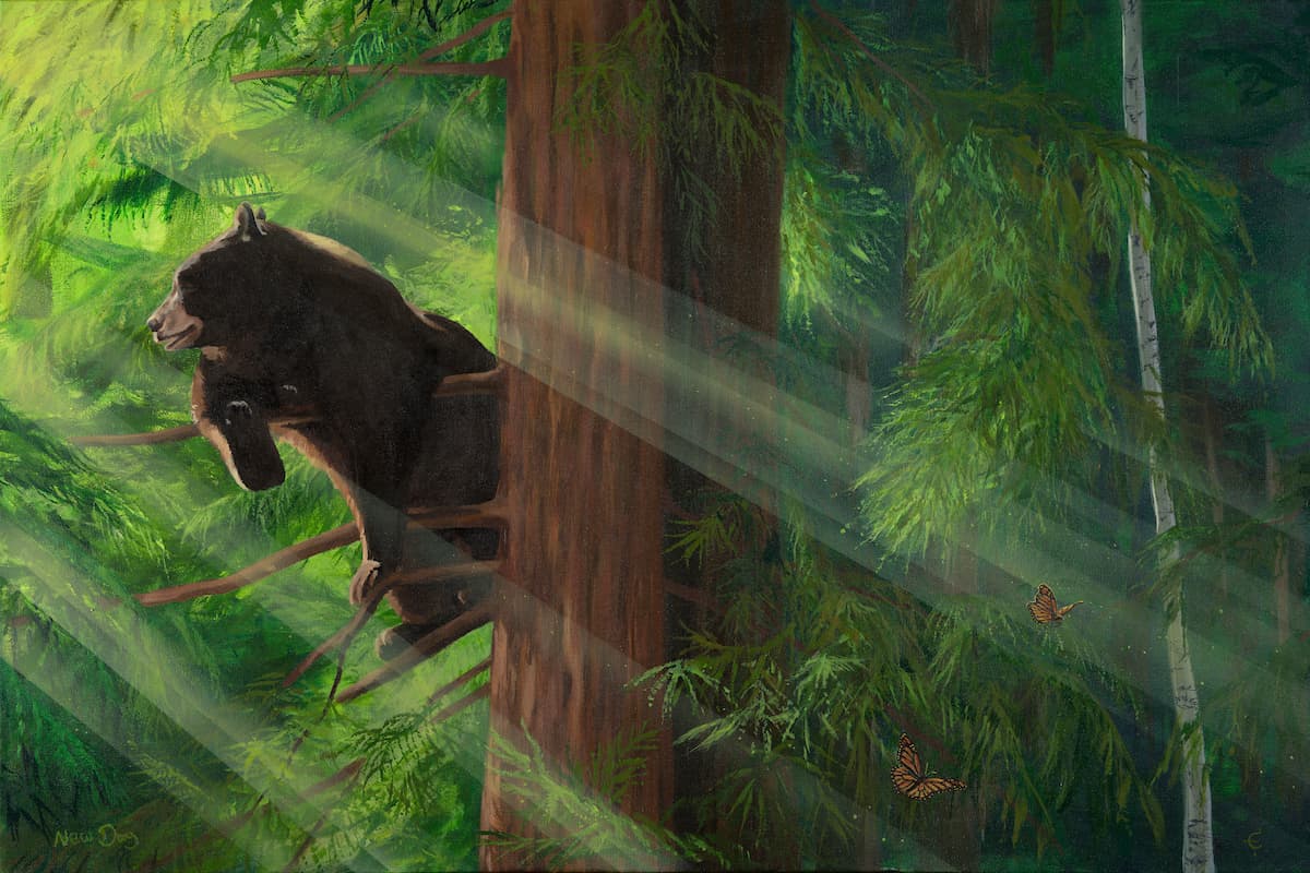 New Day artwork by Eva Creature.