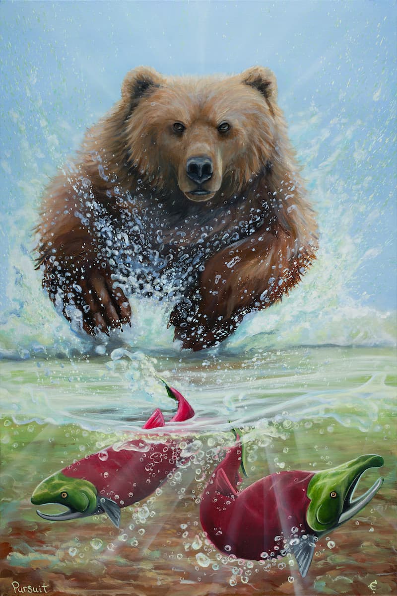 Pursuit artwork by Eva Creature.