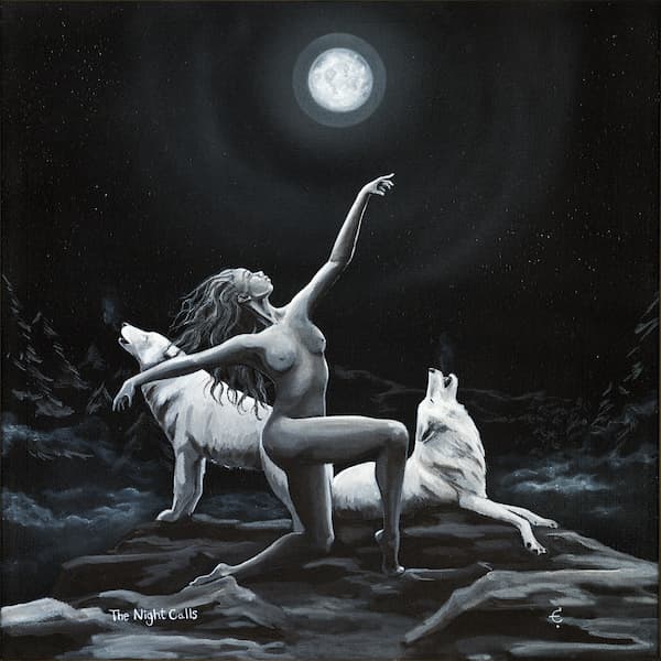 The Night Calls artwork by Eva Creature.
