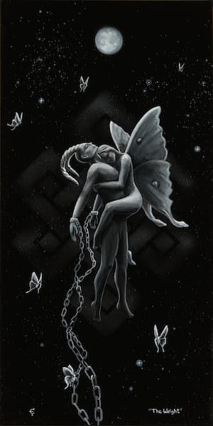 The Weight artwork by Eva Creature.