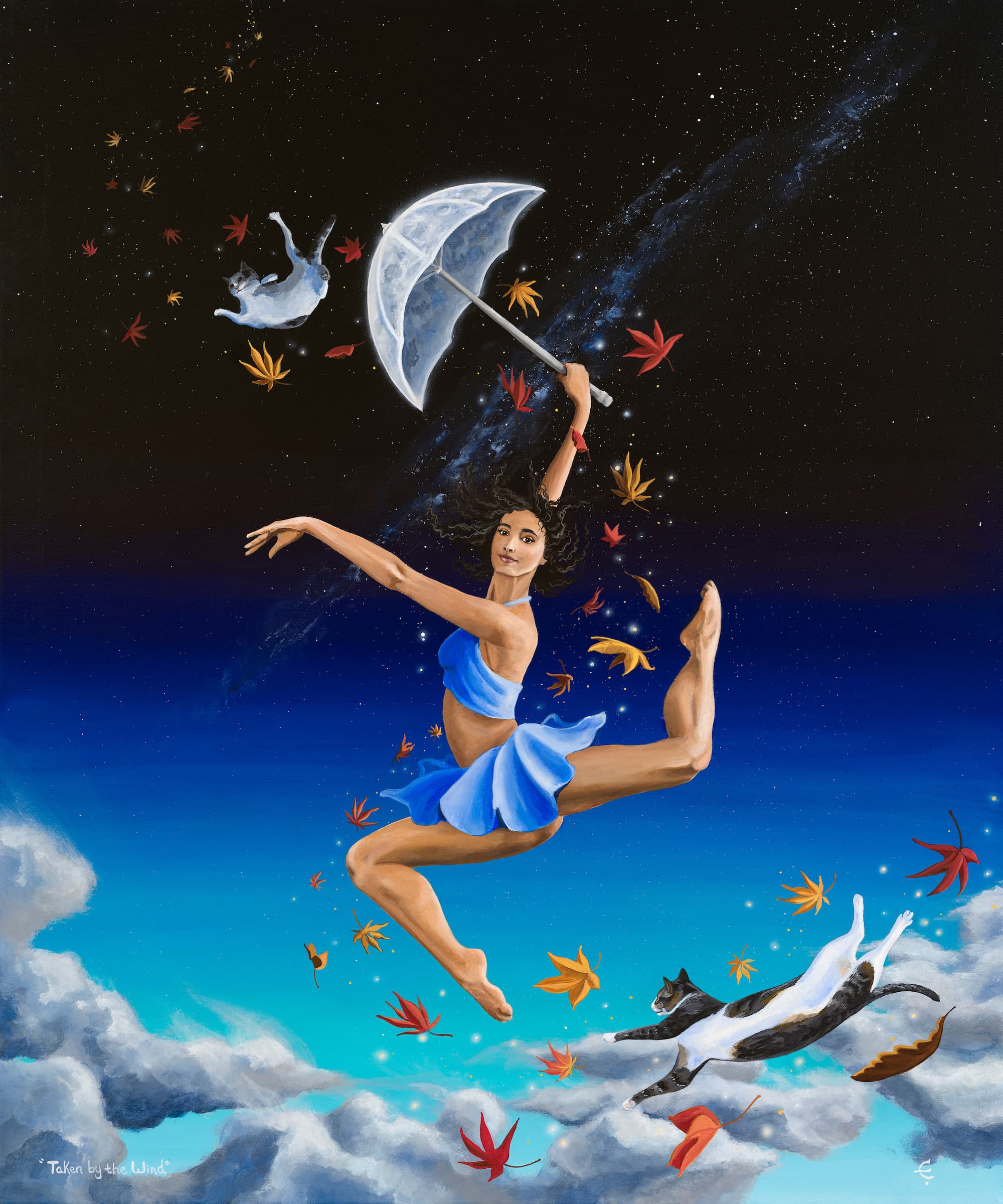 Taken by the Wind artwork by Eva Creature.