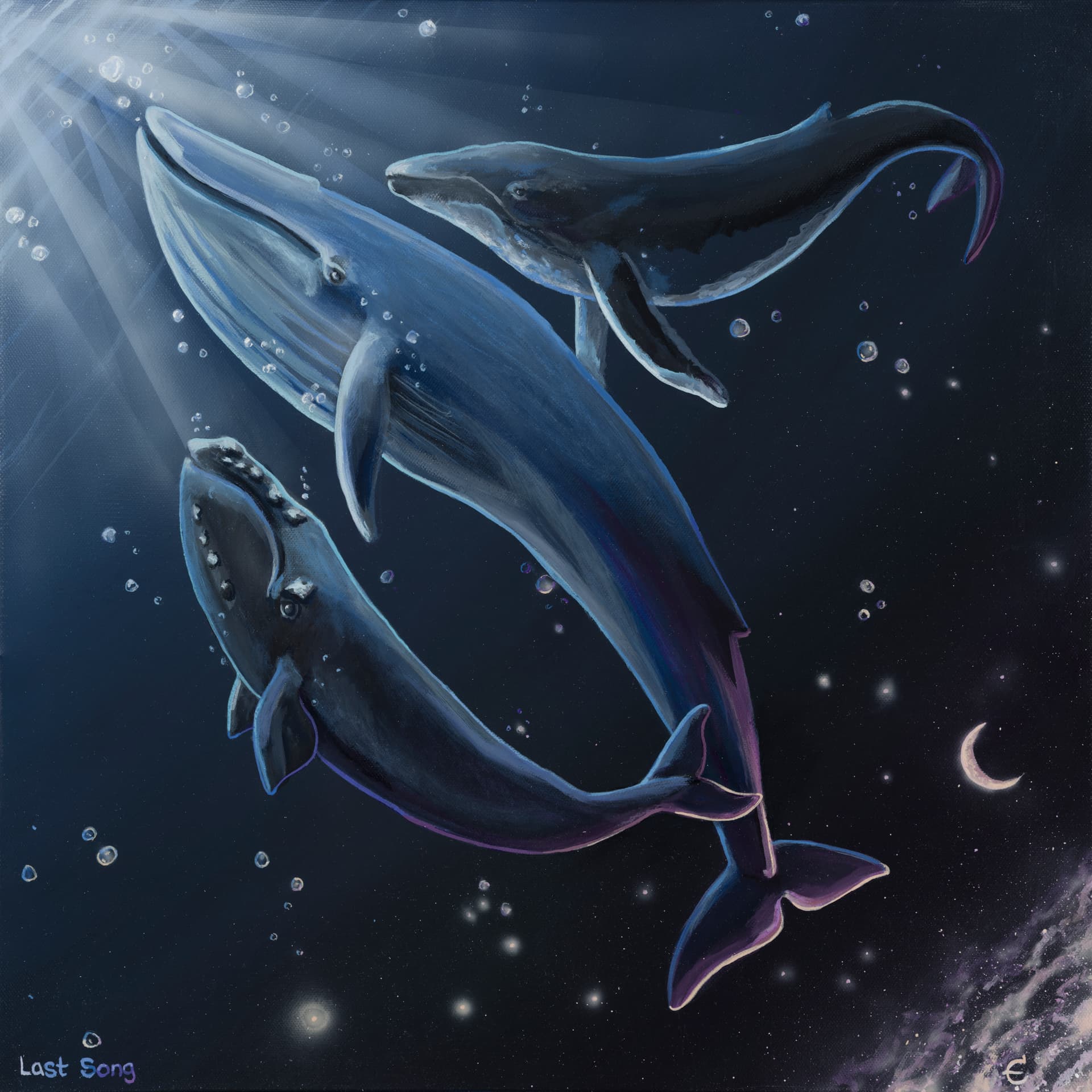 Last Song artwork by Eva Creature.