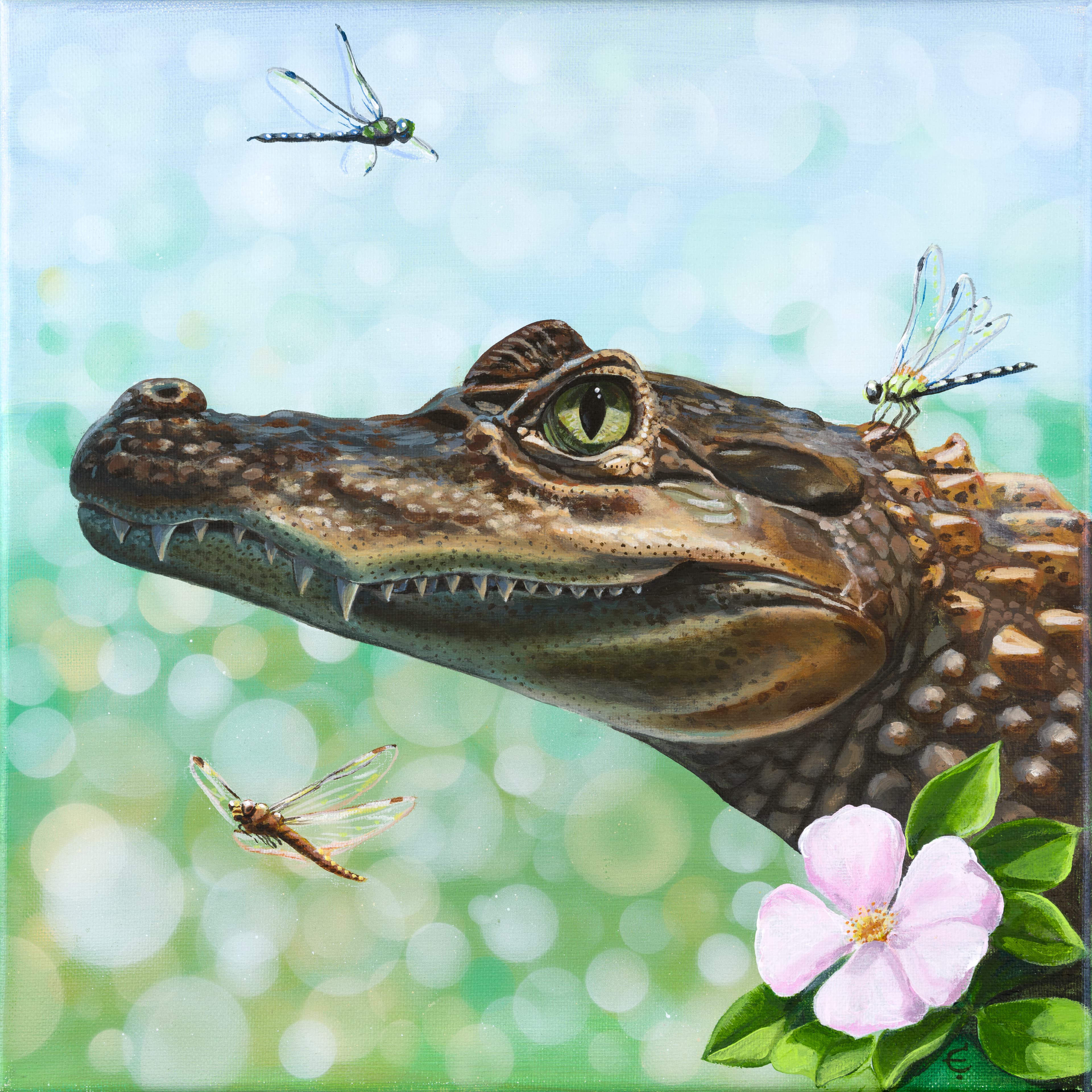 Swamp Beauty artwork by Eva Creature.