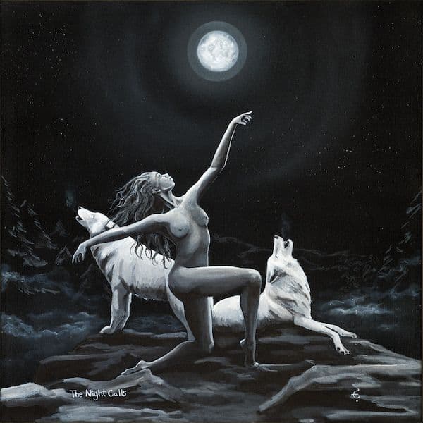 The Night Calls artwork by Eva Creature.