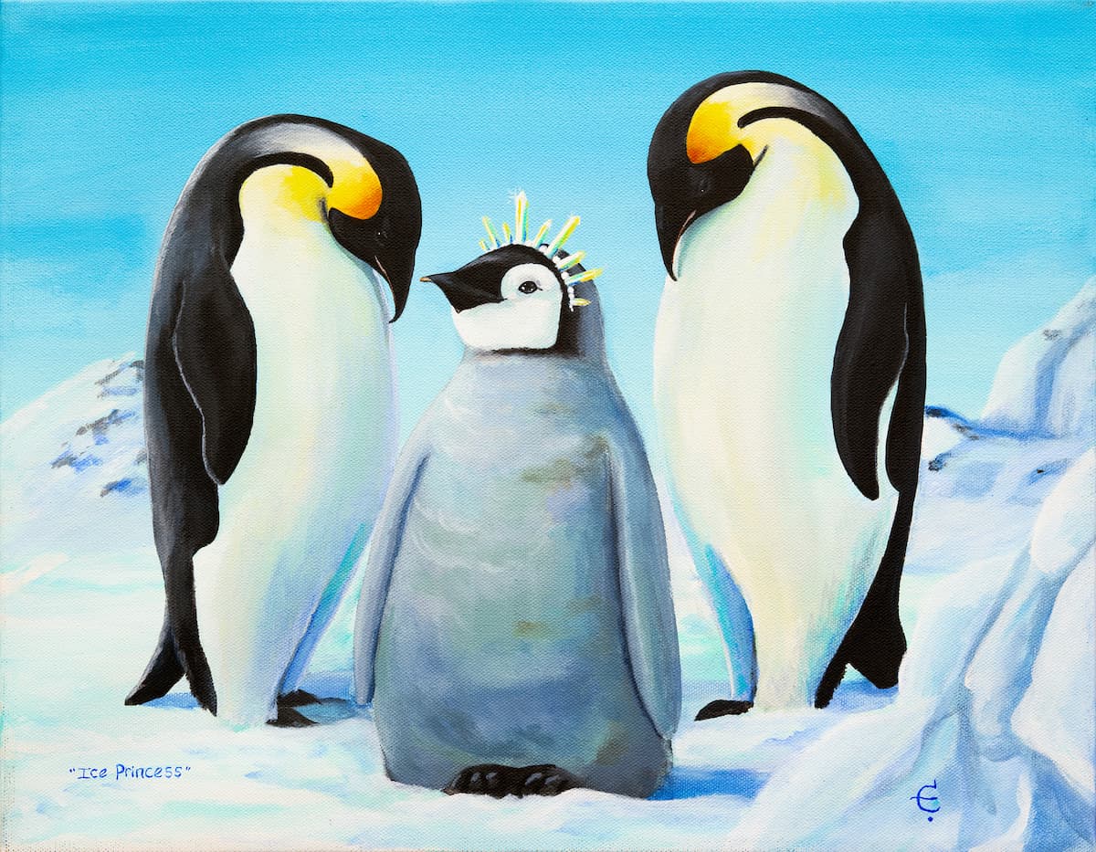 Ice Princess artwork by Eva Creature.